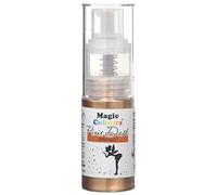 Magic Colours Pixie Dust Edible Glitter Powder Spray for Cake Decoration (Bronze)