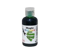 Magic Colours Premium Metallic Edible Airbrush Colours for Baking, Decorating, Icing and Cooking Food Airbrush Dye for DIY Slime and Crafts Making 55ml Green