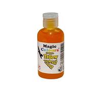 Magic Colours Premium Metallic Edible Airbrush Colours for Baking, Decorating, Icing and Cooking Food Airbrush Dye for DIY Slime and Crafts Making 55ml Yellow