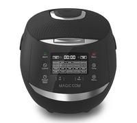 MAGiC COM - Family-sized 10-cup (cooked) 20-cup (cooked) rice cooker with 15 preset menus, steamer with nonstick inner pot, delay timer and