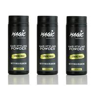 Magic Cosmetics Hair Powder Men | Unisex Root Hair Styling Powder | Matt Look | Anti-Gravity Powder Styler | Invisible Texture | Instant Volume and Root Boost| All Hair Types | 60 gr