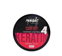 Magic Cosmetics Hair Styling Gel | Maximum Edge Control | Strong &All Day Hold | Keratine Hair Gel |For Men & Woman | Afro Hair Styling | 250ml