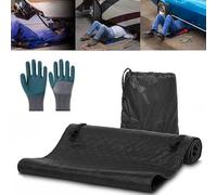 Magic Creeper Rolling Mat Foldable Under Car Repair Pad Portable Mechanic Mat for Ground Repairs All-Terrain Creeper for Garage Roadside & Camping Easy-Clean Auto Creeper