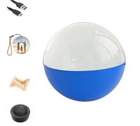 Magic Crystal Ball Christmas Ornament, Memory Orb Christmas Ornament, 2.7 Inch Sphere Video Player, Uploadable Videos & Photos, Hold The Breathing Memories in Your Hands (Blue,Regular Version)