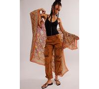 Magic Dance Border Print Duster Top at Free People in Bronze - female