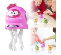Magic Dancing Octopus Toy, Crazy 8-Leg Auto-Dance doll with Led & Music,Crawling Dancing Automatic Obstacle Sensor Toys,Crazy 8-Leg Auto-Dance Octopus Toy (Red)