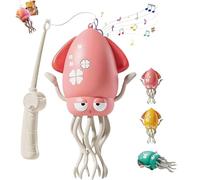 Magic Dancing Octopus Toy, Electric Automatic Obstacle Avoidance Octopus, Crazy 8-Leg Action, Smart Tentacle Explorer, Wiggly Wonder Octopus Toy with LED & Music, Self-Navigating (B)