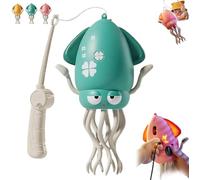 Magic Dancing Octopus Toy, Electric Crawling Tummy Time Toys, Light Up Music Toys for 1 2 3 4 5 6 Year Old Kids Boy Girl Birthday Gifts, Funny Octopus for Office Desk Decor