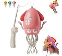 Magic Dancing Octopus Toy, Electric Crawling Tummy Time Toys, Light Up Music Toys for 1 2 3 4 5 6 Year Old Kids Boy Girl Birthday Gifts, Funny Octopus for Office Desk Decor