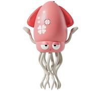 Magic Dancing Octopus Toy - Electric Crawling with LED Lights & Music, Smart Obstacle-Dodging, Rechargeable Interactive Tummy Time Fun, Includes Fishing Rod, Birthday for 3-6 Year Olds