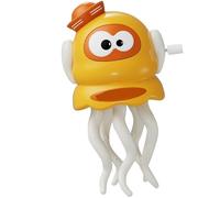 Magic Dancing Octopus Toy, Playful Automatic Steer Crawling Dancing Toy for Kids Party Indoor Floor Play yellow