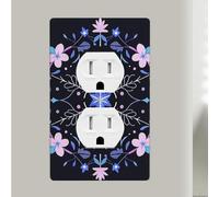 Magic Dawn Print Outlet Covers 1 Gang Duplex Light Switch Cover Unbreakable Polycarbonate Decorative Switch Plates Electrical Receptacle Faceplate Wall Plate For Bathroom Kitchen Home Decor