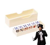 Magic Dice - Small Trick Props, Magician Dice Kit Accessories | Sleight of Hand Dice Tools for Close-Up Performances, Portable Magic Set for Christmas Events and Chinese New Year Celebrations
