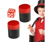 Magic Dice Trick - Magic Dice Set Funny Dice Magic Obedient | Classic Simple Dice Trick with Point Number Change, Mentalism Dice, Stage Illusion Props