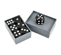 Magic Dice Tricks Set - Mind Reading Box and Dice Illusion Prop Kit | Easy-to-perform magic dice tricks set featuring six matching dice and a trick box to amaze friends and family at gatherings.