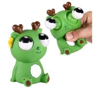 Magic Dinosaur with Exploded Eyeballs Stress Out Toy Surprise Exploding Eyeball Dinosaur for Anxiety Relief, Squeeze Out The Surprises