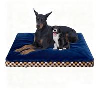 Magic Dog Orthopedic Dog Beds for Extra Large Dogs - Super Soft 2-Layer High Density Foam Pet Bed, No Installation, Jumbo Dog Bed, Non-Slip Backing, Dog Mattress