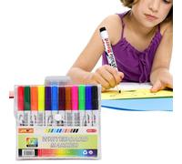 Magic Doodle Drawing Pen, 8/12 Magic Doodle Drawing Pens | Set Of Whiteboard Markers For, Erasable Water Drawing Pens, Creative Paint Pens, Markers For