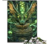 Magic Dragon 1000 Piece Jigsaw Puzzles for Adults Gifts, Pattern Assembly Deal As Gifts for The Whole Family Suitable for And 14 (50x75cm)