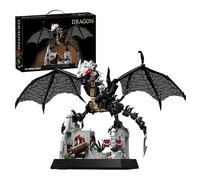 Magic Dragon Battle Building Block Set - 1512PCS Guardian Showdown Bricks Kit, Dark Lord Monsters Construction Toys, Monsters Collection Gift for Adult and Movie Fans, Idea Toy for Kids 14+