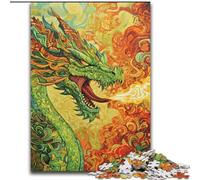 Magic Dragon Jigsaw Puzzles for Adults 1000 Piece Puzzle, Challenging To Complete But Fun And Humorous Birthday Present, Gifts, Wall Art (50x75cm)
