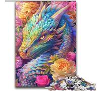 Magic Dragon Jigsaw Puzzles for Teenagers 2000 Piece Puzzle, Stress Reliever Staycation Kill Time with Matching Poster And Trivia Sheet (70x100cm)