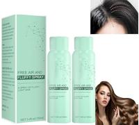 Magic Dry Hair Spray,Quick Volume Hair Long Lasting Refreshing Spray,Fluffy Volumizing Hair Spray,Oil-Control Fluffy Volume Lift Hair Spray for All Hair Types (2 Pcs)