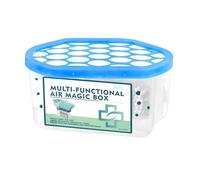 Magic Dust Removal Box - No Electricity Needed, Zero Noise working, Multi Functional Purifier, Day Night Freshener | Home Odor Trap for Bath Shelf Laundry Zone, Entryway Table, Study Nook Space