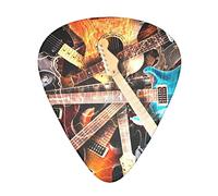 Magic Electric Guitar Music Advanced guitar pick 12 pieces Three thicknesses for bass, electric guitar, acoustic guitar bag