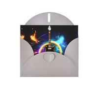 Magic Electric Guitar Music print Greeting Cards - Thank-You Cards Party Invitation Cards for Festive Celebrations