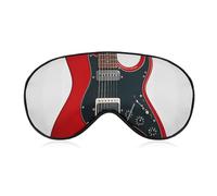 Magic Electric Guitar Sleep Mask for Women Men Side Sleeper Eye Cover with Adjustable Strap Soft Breathable Blackout Mask Slip-Free Deep Sleeping Travel Essentials
