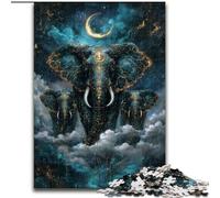 Magic Elephant 1000 Pieces Jigsaw Puzzles for Adults And Teens, Toy Intellectual Game Artists Collection, Fine Art (50x75cm)