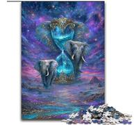 Magic Elephant Adult Jigsaws 1000 Pieces Difficult, Family Game Stress Reliever Difficult Challenge Great Gifts And Toys (50x75cm)