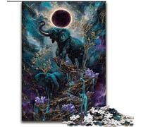 Magic Elephant Jigsaws Puzzles 1000 Pieces for Adults Gifts, Family Fun Games Fun at Home Activities, Birthday Present, Travel Gifts (50x75cm)