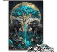 Magic Elephant Puzzles 2000 Pieces for Teenagers, Suitable for Ages 14 And Up Wall Decoration Christmas Birthday Gift (70x100cm)