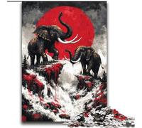 Magic Elephant Puzzles for Adults Teens 2000 Pieces, Family Activity with Matching Poster And Trivia Sheet for Age 14+ (70x100cm)
