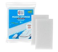 Magic Eraser Sponge for Walls & Household Cleaning - Stain & Mark Removal Melamine Pad - Pack of 2