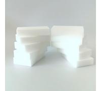 Magic eraser sponge Melamine Foam Stain Cleaning Dirt Remover Kitchen Shower, Pack of 10 (10)