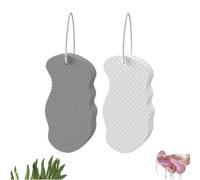 Magic Exfoliating Bath Sponge, 2/4pc Ultra Soft Exfoliating Sponge for Body, Magic ExfoliatingBody Scrubber Bath Sponges for Shower Dead Skin Remover Resuable (2pc B)