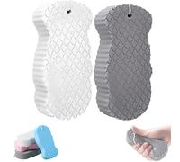 Magic Exfoliating Bath Sponge, Dead Skin Remover for Body, Skin Friendly & Reusable, Super Soft Exfoliating Bath Sponge, Remover Dead Skin for All Skin Types (2PCS-A)