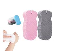 Magic Exfoliating Bath Sponge, Spirittion Magic Super Soft Exfoliating Bath Sponge, Dead Skin Remover for Body, Friendly Reusable for Home (2pcs c)