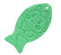 Magic Exfoliating Sponge,Baby Bath Sponge for Bathing,Natural Cute Shapes Soft Shower Sponges for Infants and Toddler,Baby Scrubbies (Green)