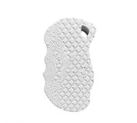 Magic Exfoliating Sponge, Double Sided Soft Bath Sponges, Skin Exfoliatings Shower Sponge,3D Body Shower Scrubber Sponges, Reusable Dead Skin Remover for Adults Kids (White)