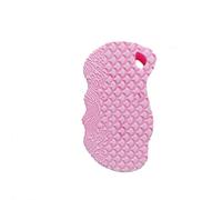 Magic Exfoliating Sponge, Double Sided Soft Bath Sponges, Skin Exfoliatings Shower Sponge,3D Body Shower Scrubber Sponges, Reusable Dead Skin Remover for Adults Kids (Pink)