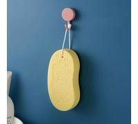 Magic Exfoliatings Sponge, Skin Exfoliatings Shower Sponge, Radiant Skin S-ponge, Comfortable 3D Ba-th SPO-nge Dead Ski-n Remover for Face & Body Sk-in Men Women Kid Adult (Yellow)