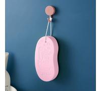 Magic Exfoliatings Sponge, Skin Exfoliatings Shower Sponge, Radiant Skin S-ponge, Comfortable 3D Ba-th SPO-nge Dead Ski-n Remover for Face & Body Sk-in Men Women Kid Adult (Pink)