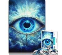 Magic Eye 1000 Piece Jigsaw Puzzles for Teenagers,Family Game Stress Reliever Difficult Challenge Secret Santa Gifts 38x52cm