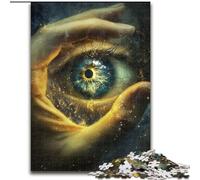 Magic Eye Jigsaw Puzzles for Teenagers 1000 Piece, Help The Brain Exercise Addictive Toys to Cultivate Patience Perfect Decoration (size 50x75cm)