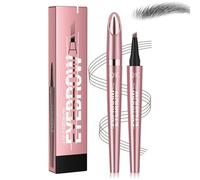 Magic Eyebrow Pencil, Instant Lift Brow Pencil, 3D Waterproof Microblading Eyebrow Pen, Microblade Eyebrow Pencil for Fine Tip, Shapes, Defines, Fills Brows, Contours, Combs, Tames