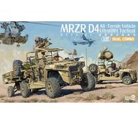 Magic Factory MF2005 MRZR D4 Ultralight Tactical ATV Dual Combo 1:35 Model Kit